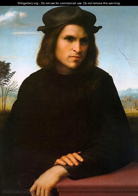Portrait of a Man c. 1510 - Francesco Franciabigio