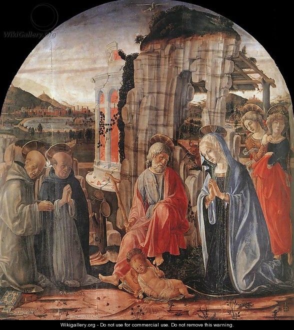 Nativity 1475 - Francesco Di Giorgio Martini
