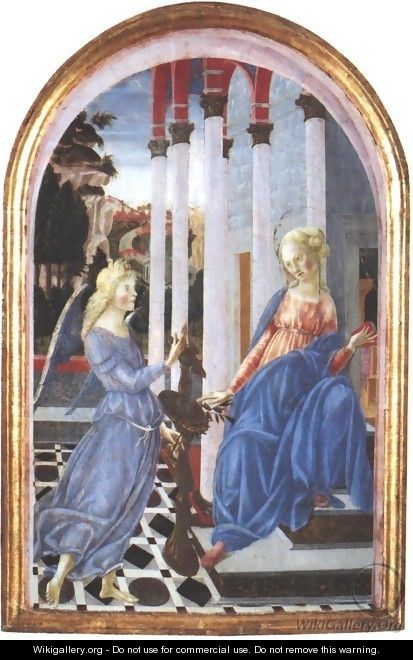 Annunciation 1470-72 - Francesco Di Giorgio Martini