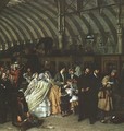 The Railway Station (detail) 1862 - William Powell Frith