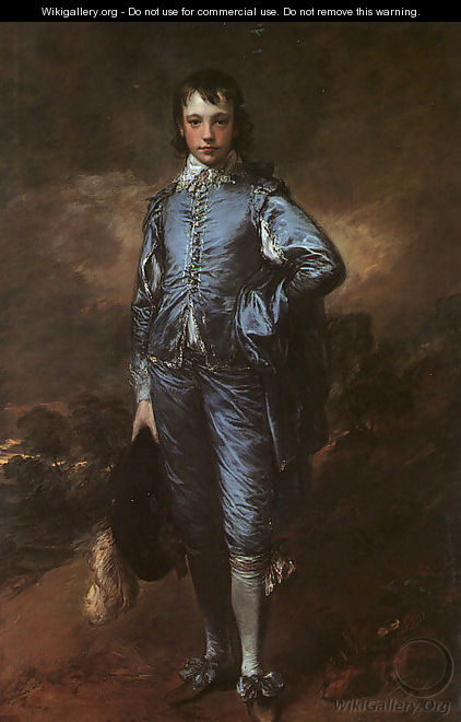 Portrait of Jonathan Buttall (The Blue Boy) 1770 - Thomas Gainsborough