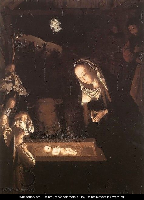 Nativity, at Night 1484-90 - Tot Sint Jans Geertgen