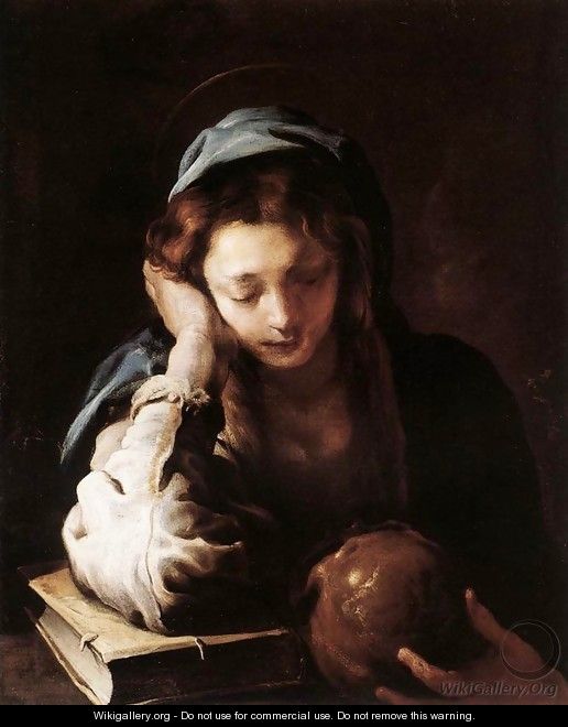 The Repentant St Mary Magdalene 1617-21 - Domenico Fetti