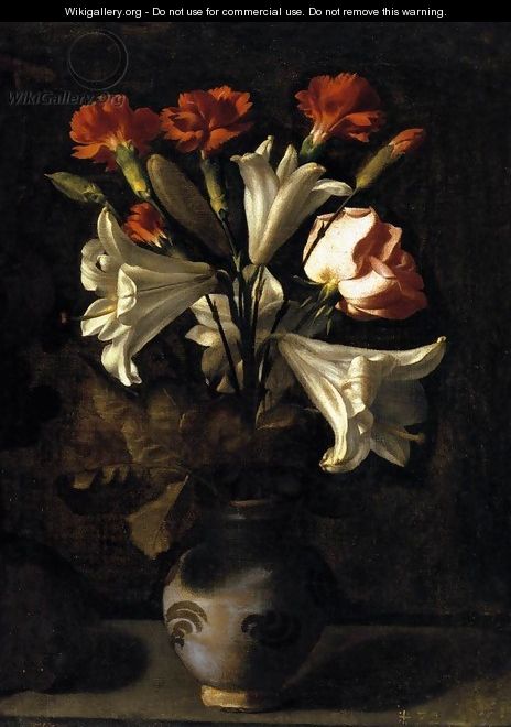 Vase of Flowers 1635-36 - Juan Fernandez