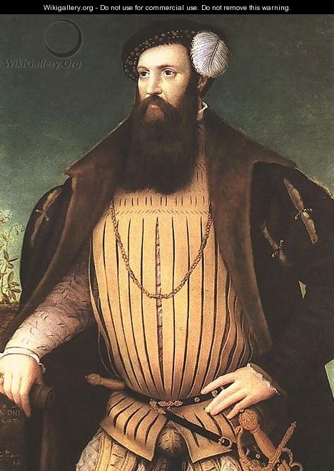Portrait of an Unknown Nobleman 1547 - Gerlach Flicke