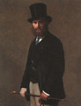 Portrait of Edouard Manet 1867 - Ignace Henri Jean Fantin-Latour