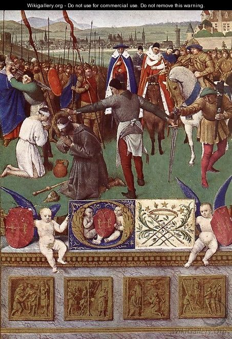The Martyrdom of St James the Great 1452-60 - Jean Fouquet