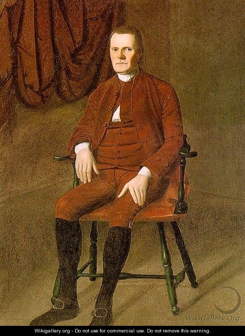Portrait of Roger Sherman 1775 - Ralph Earl