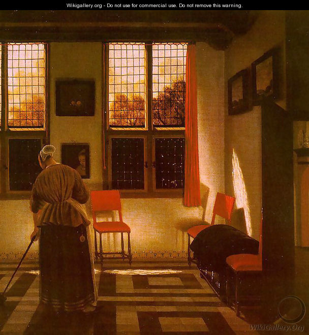 Room in a Dutch House - Pieter Janssens Elinga