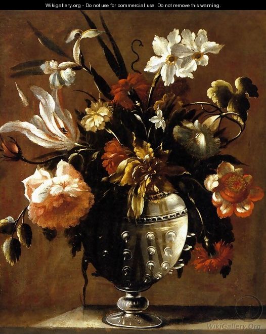 Vase of Flowers c. 1650 - Diego Valentin Diaz