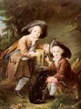 Le Comte and Chevalier de Choiseul as Savoyards 1758 - Francois-Hubert Drouais