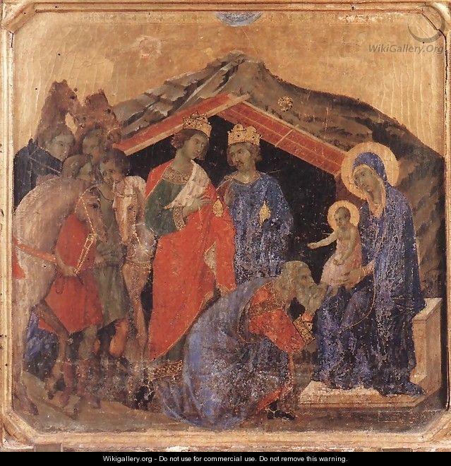 Adoration of the Magi 1308-11 - Duccio Di Buoninsegna