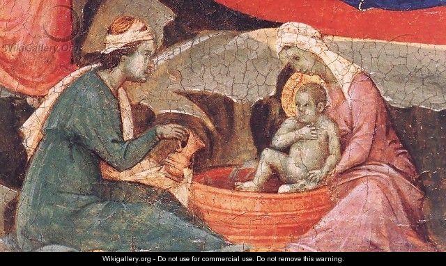 Nativity (detail) 1308-11 - Duccio Di Buoninsegna