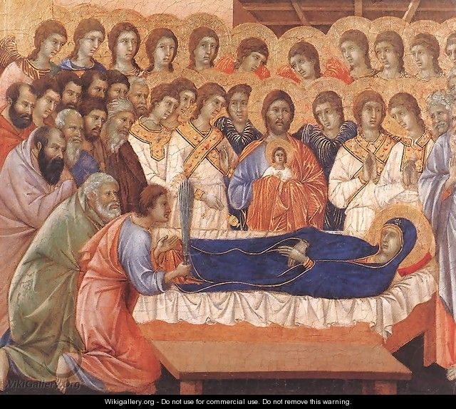 Death of the Virgin 1308-11 - Duccio Di Buoninsegna