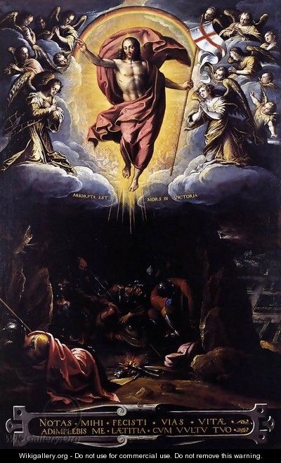 The Resurrection 1600-25 - Domenico Cresti (see Passignano)