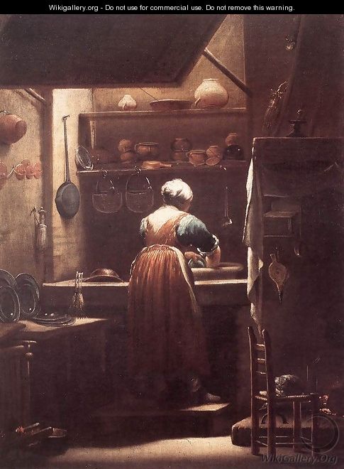 The Scullery Maid 1710-15 - Giuseppe Maria Crespi