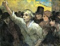 The Uprising c. 1860 - Honoré Daumier
