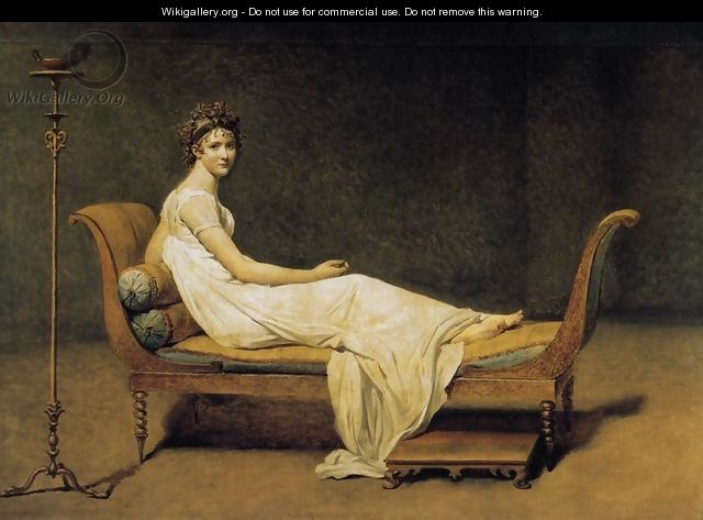 Madame Récamier 1800 - Jacques Louis David