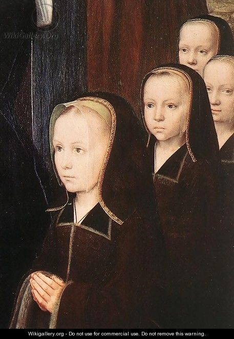 Triptych of Jean Des Trompes (detail) 1505 - Gerard David