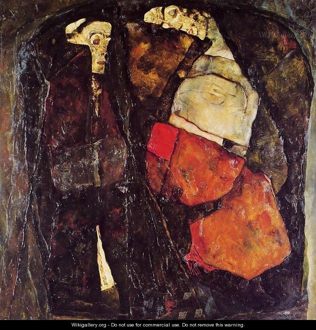 Pregnant Woman And Death - Egon Schiele