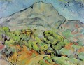 Road Near Mont Sainte Victoire - Paul Cezanne