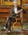 Portrait Of Victor Chocquet Seated - Paul Cezanne