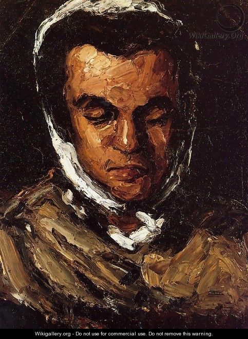 Portrait Of Marie Cezanne The Artists Sister - Paul Cezanne