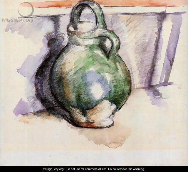 The Green Pitcher - Paul Cezanne