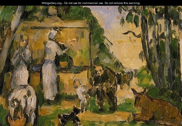 The Fountain - Paul Cezanne