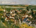 View Of Auvers Sur Oise - Paul Cezanne