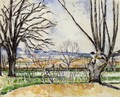 The Trees Of Jas De Bouffan In Spring - Paul Cezanne