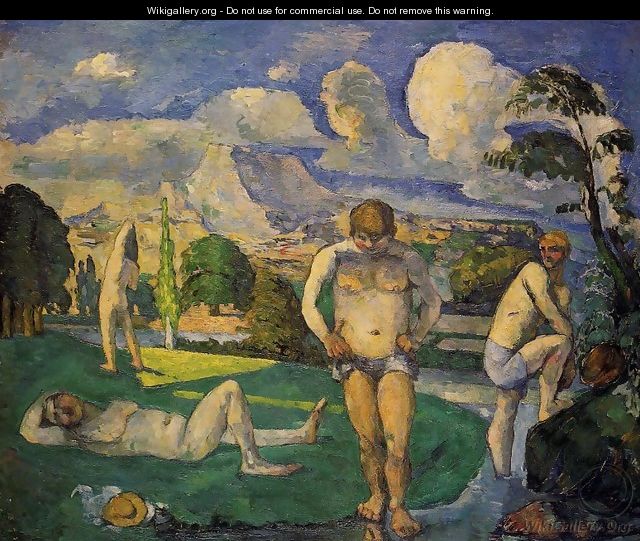 Bathers At Rest - Paul Cezanne