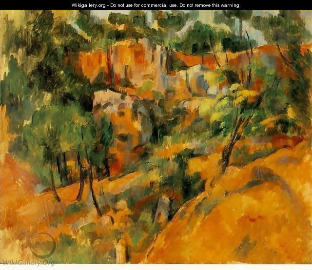 Corner Of The Quarry - Paul Cezanne