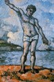 Man Standing Arms Extended - Paul Cezanne
