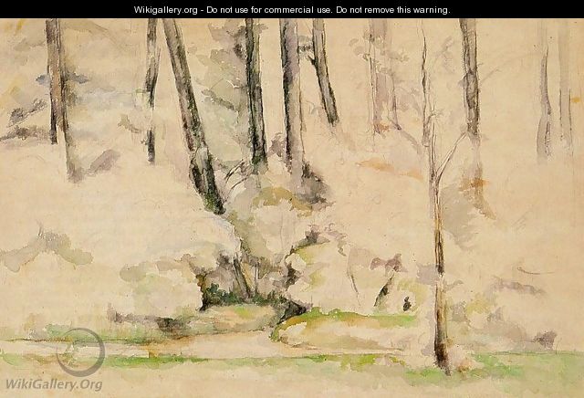 Into The Woods - Paul Cezanne