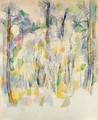 In The Woods2 - Paul Cezanne