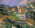 Houses In Provence The Riaux Valley Near L Estaque - Paul Cezanne