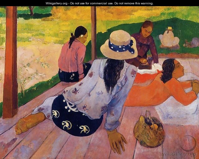 The Siesta - Paul Gauguin