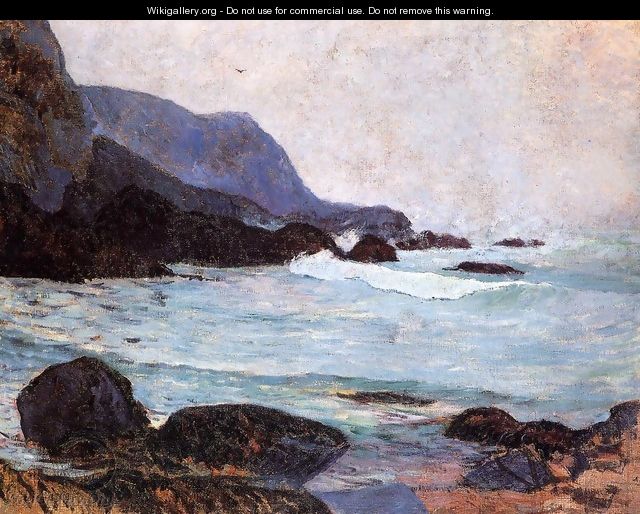 The Coast Of Bellangenay - Paul Gauguin