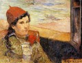 Young Woman At A Window - Paul Gauguin