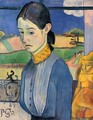 Young Breton Woman - Paul Gauguin
