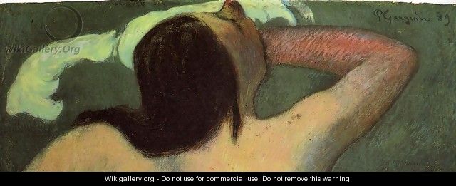 Woman In The Waves Aka Ondine II - Paul Gauguin