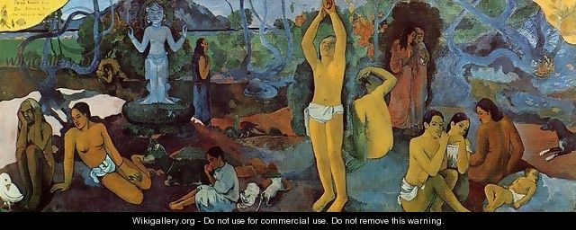 Where Do We Come From What Are We Doing Where Are We Going - Paul Gauguin