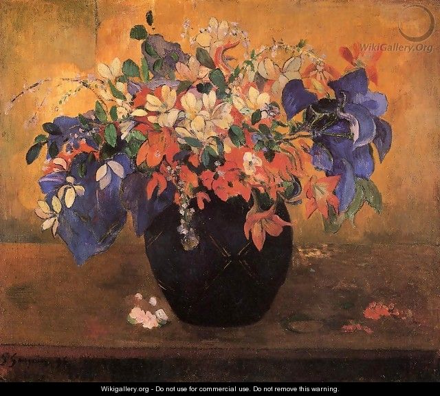 Flower Piece - Paul Gauguin