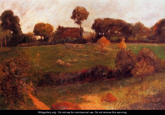 Farm In Brittany3 - Paul Gauguin