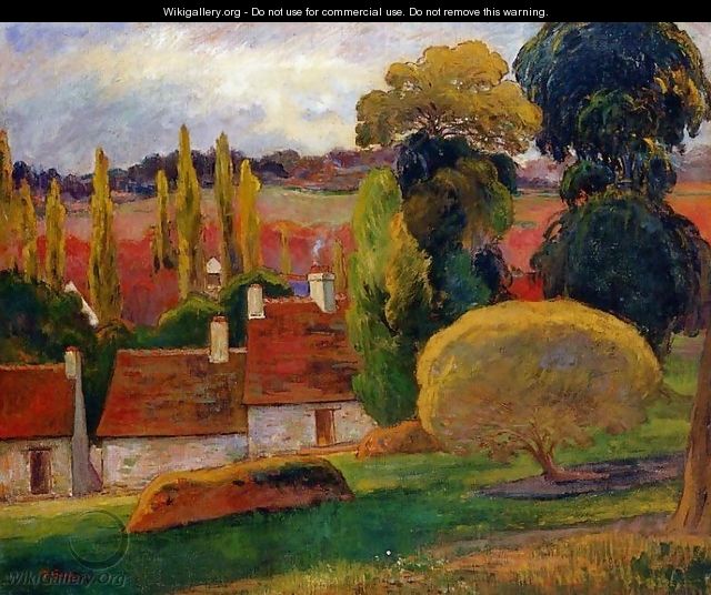 Farm In Brittany - Paul Gauguin