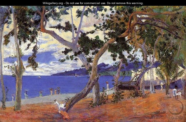 By The Seashore - Paul Gauguin