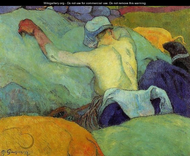 In The Heat Of The Day - Paul Gauguin