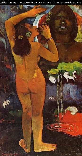 Hina Tefatou Aka The Moon And The Earth - Paul Gauguin