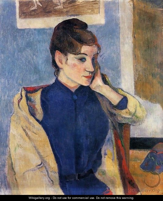 Portrait Of Madeline Bernard - Paul Gauguin